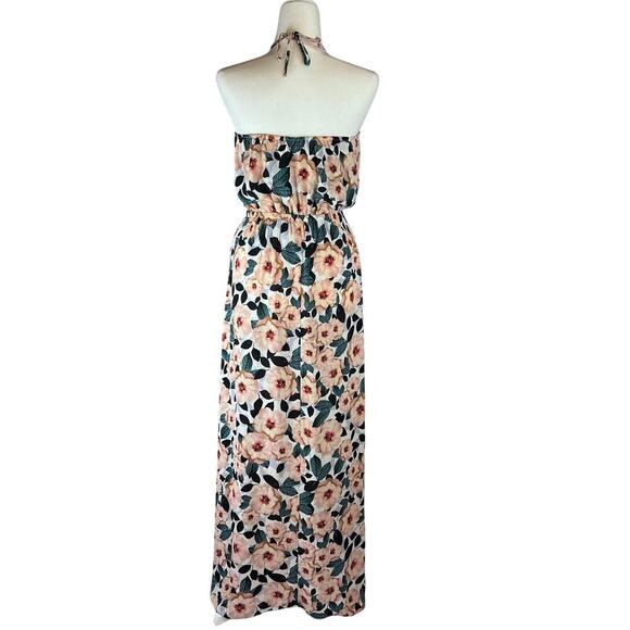 Show Me Your Mumu Women's Heather Halter Maxi Dress Size Medium Magnolia Wedding - Picture 2 of 6